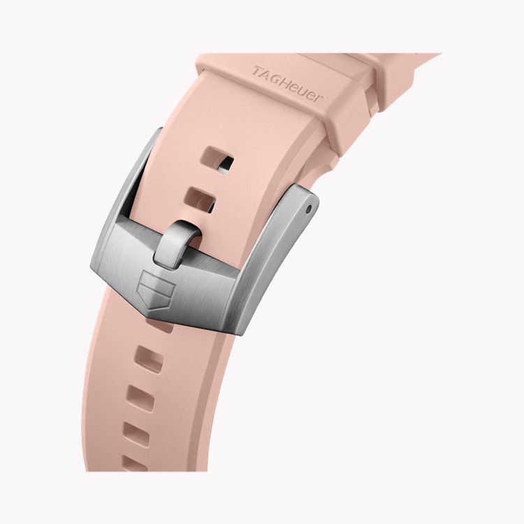 TAG Heuer Formula 1 SolarGraph 38mm, Pink Dial, Dot Numerals_5