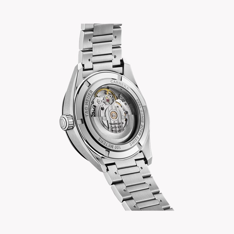 Tag Heuer Carrera Day-Date 39mm, Black Dial, Baton Numerals_2