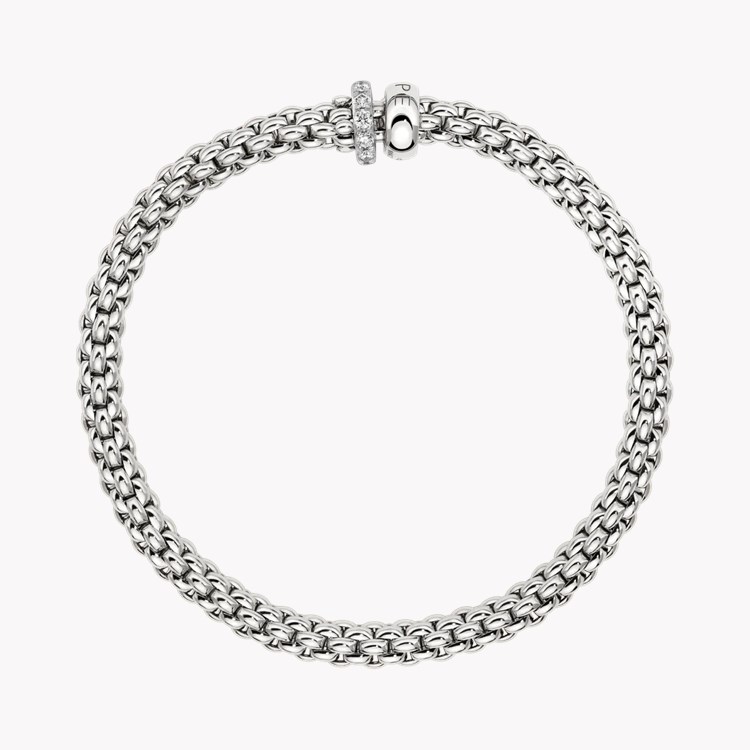 FOPE Solo flex'it Diamond Bracelet Brilliant Cut, Pavé Set_2