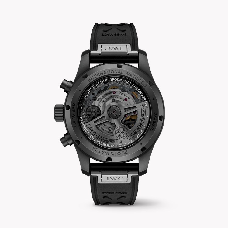 IWC Pilots 41 Mercedes-AMG 41mm, Black Dial, Arabic Numerals_2