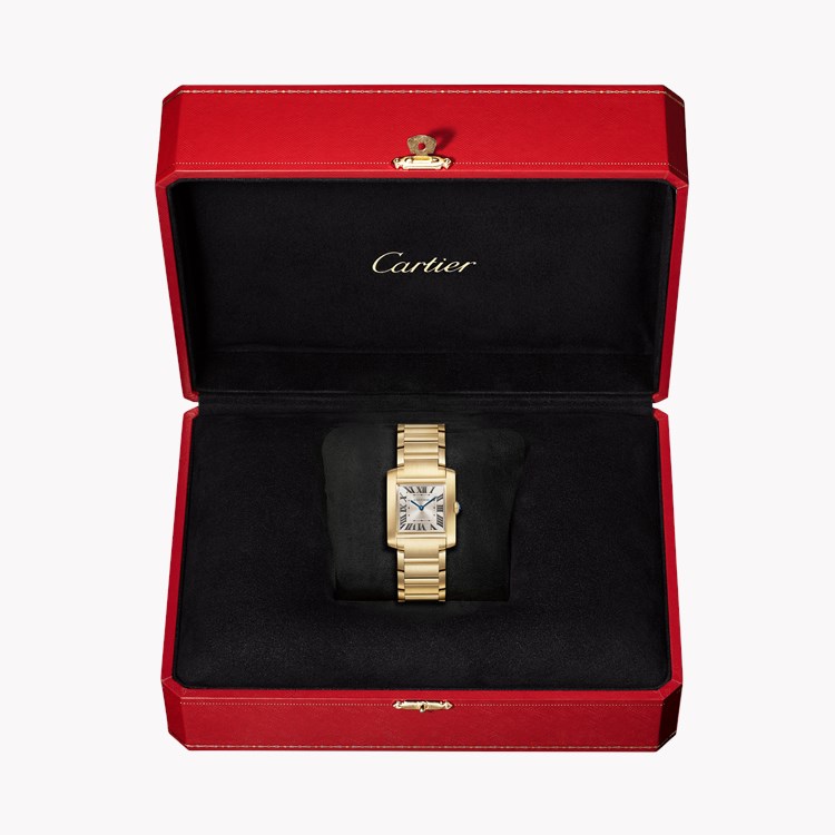 Cartier Tank Française Medium, Gold Dial, Roman Numerals_5