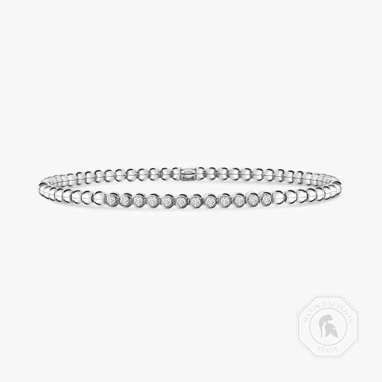 Bohemia Diamond Bracelet Brilliant Cut, Rubover Set_1