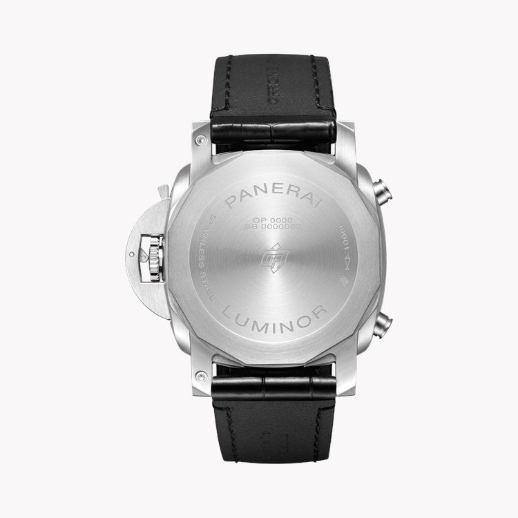 Panerai Luminor Chronograph - 44mm 44mm, White Dial, Arabic/Baton Numerals_2