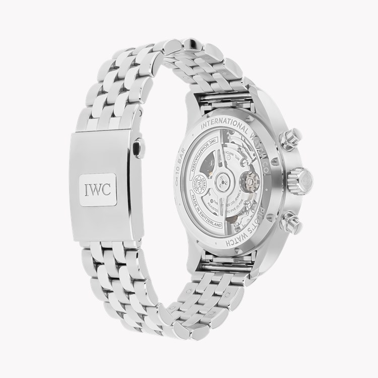 Pre-Owned IWC Pilot's Chronograph 41 41mm, Blue Dial, Arabic Numerals_3