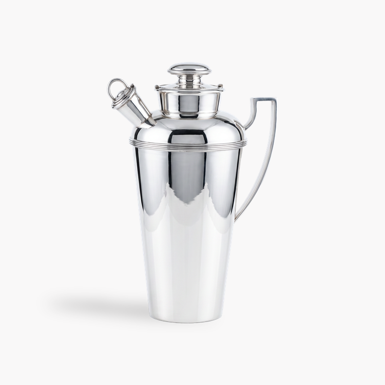 George V Silver Cocktail Shaker