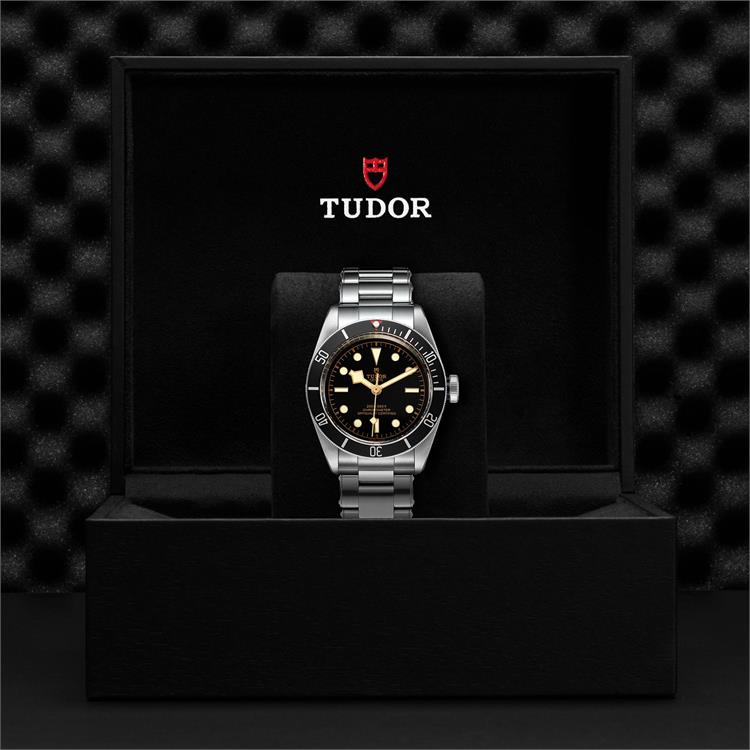 Tudor Black Bay M79230N-0009 Watch - 41mm. Black Dial. Baton Numerals