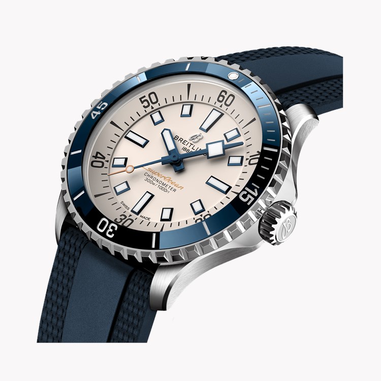 Breitling Superocean Automatic 42 42mm, Silver Dial, Baton Numerals_3