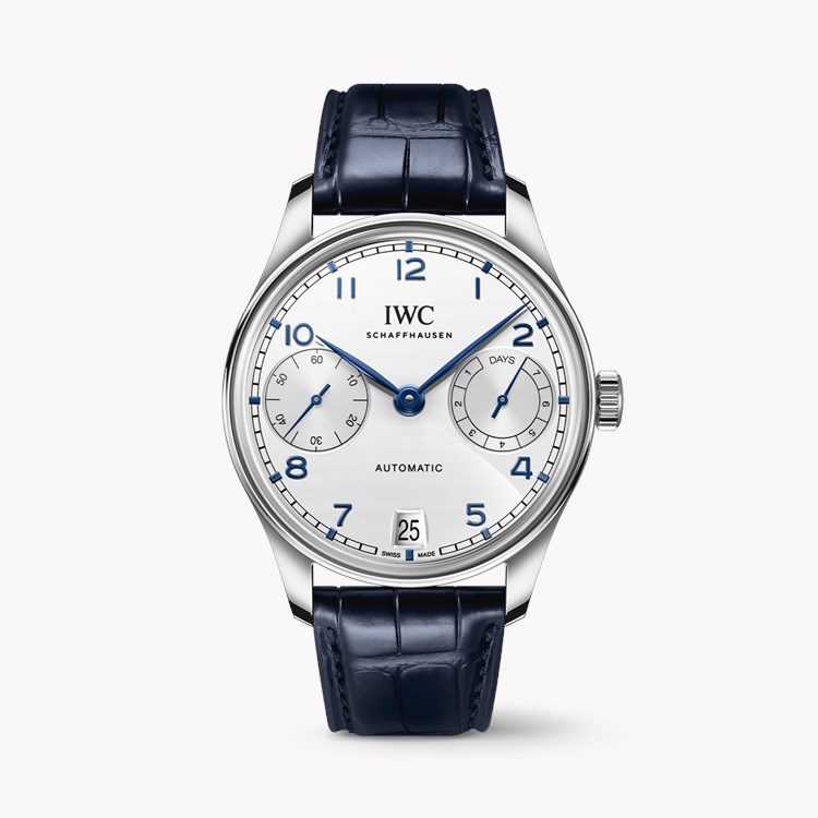 IWC Portugieser 42.4mm, Silver Dial, Arabic Numerals_1