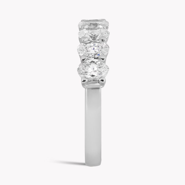 Seven Stone Diamond Ring Oval Cut, Claw Set_4
