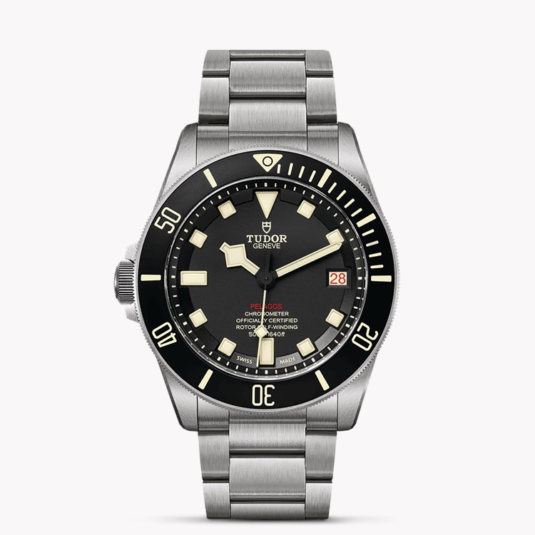 Tudor Pelagos LHD 42mm. Black Dial. Baton Numerals_1