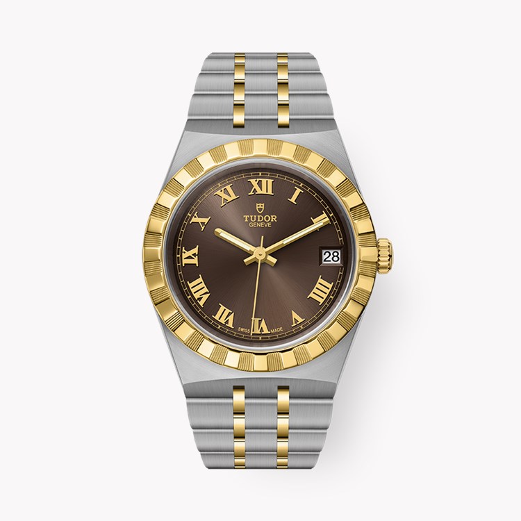 Tudor Royal 34mm, Brown Dial, Roman Numerals_1