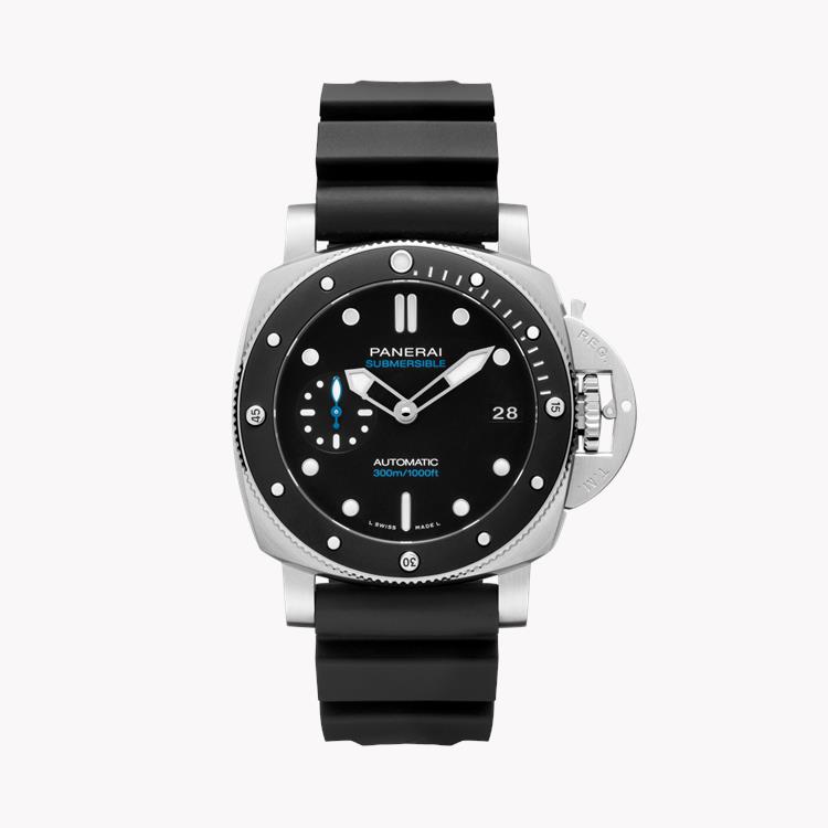 Submersible - 42mm  PAM00683 Black Dial, Baton Numerals_1