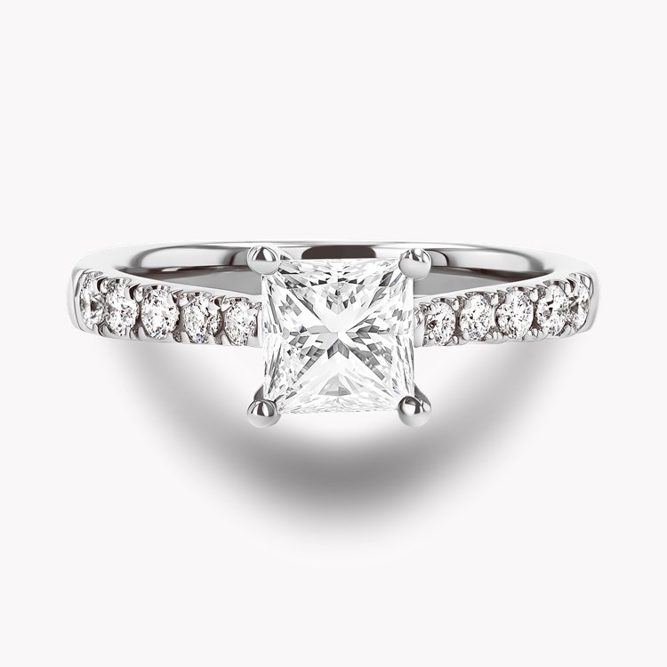 Celestial 0.30ct Princess Cut Diamond Ring Princess Cut, Claw Set_2