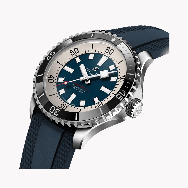 Breitling Superocean Automatic 44 44mm, Blue Dial, Baton Numerals_3