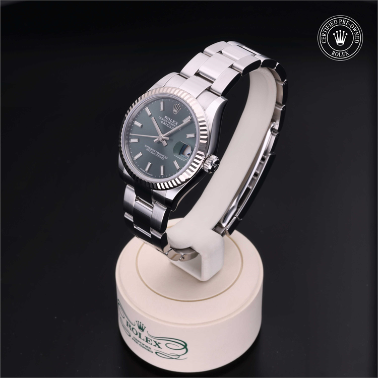 Rolex Datejust 31 2021, 31mm, Oystersteel and White Gold