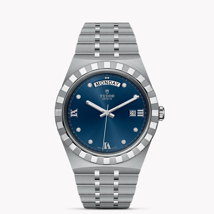 Tudor Royal 41mm. Blue Dial. Diamond Numerals_1