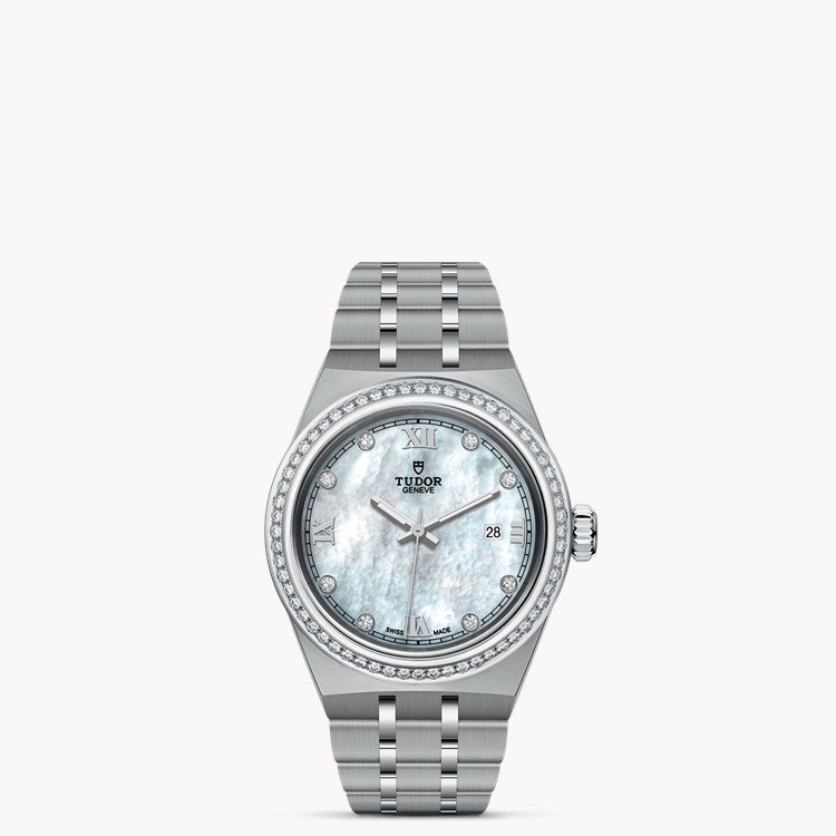 Tudor Royal 28mm, Mother of Pearl dial, Diamond numerals_1