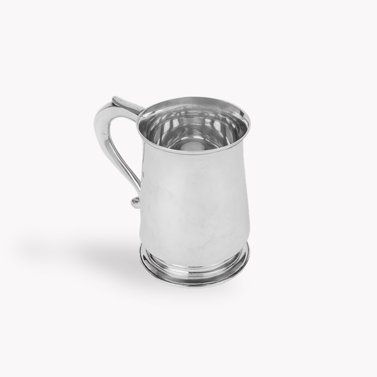 Silver George VI 12oz Pint Mug Hallmarked London_3