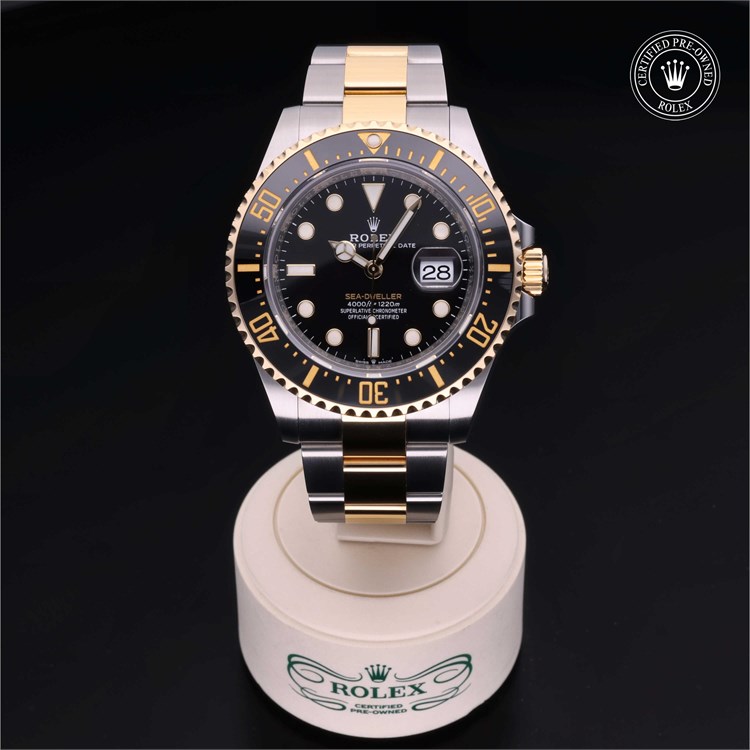 Rolex Sea-Dweller 43mm, Black Dial, Baton/Dot Numerals