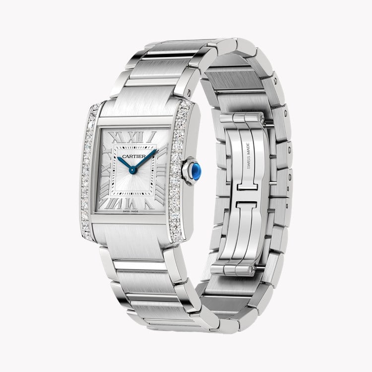 Cartier Tank Française 24.97mm, Silver Dial, Roman Numerals_2