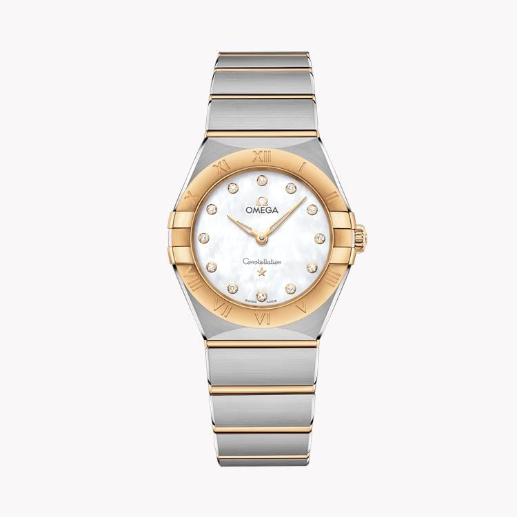 OMEGA Constellation  O13120286055002 28mm, Mother of Pearl Dial, Diamond Dot Numerals_1