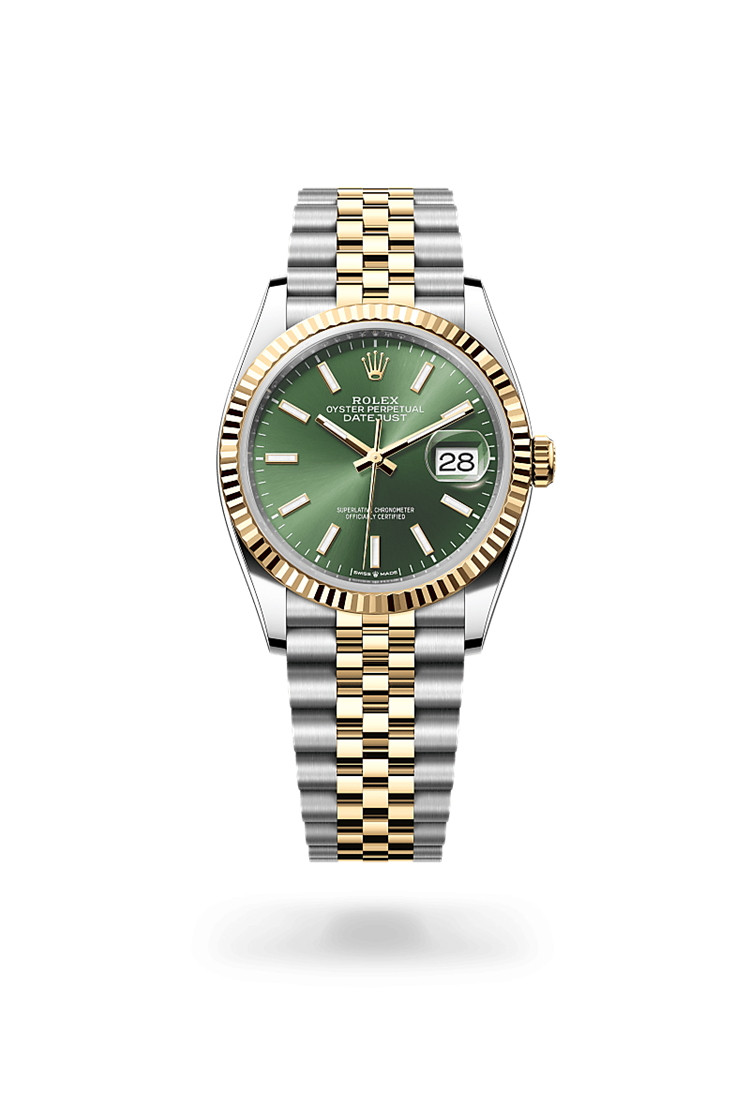 Datejust 36, Oyster, 36 mm, Oystersteel and yellow gold
