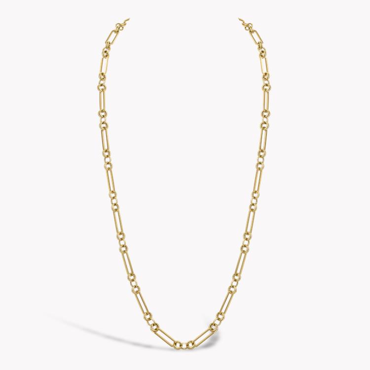 60cm Byzantine Link Chain  in Yellow Gold _2