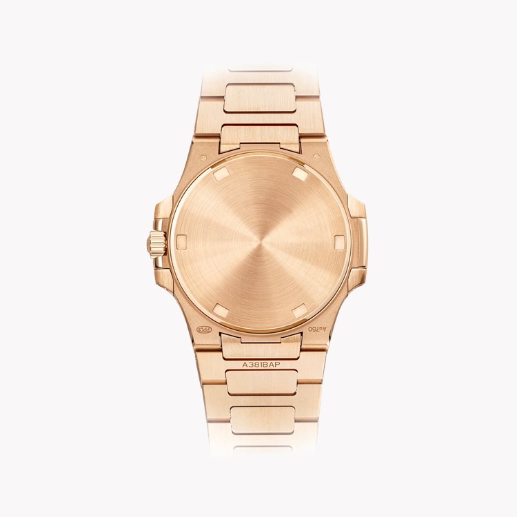 Patek Philippe Nautilus 32mm, Purple Dial, Baton Numerals_2
