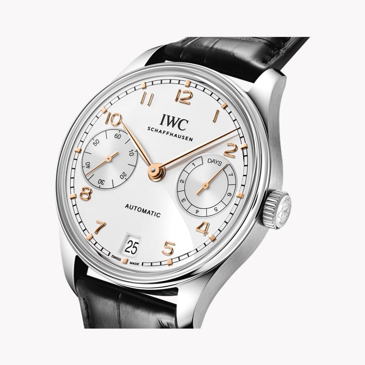 IWC Portugieser 42.4mm, Silver Dial, Arabic Numerals_3