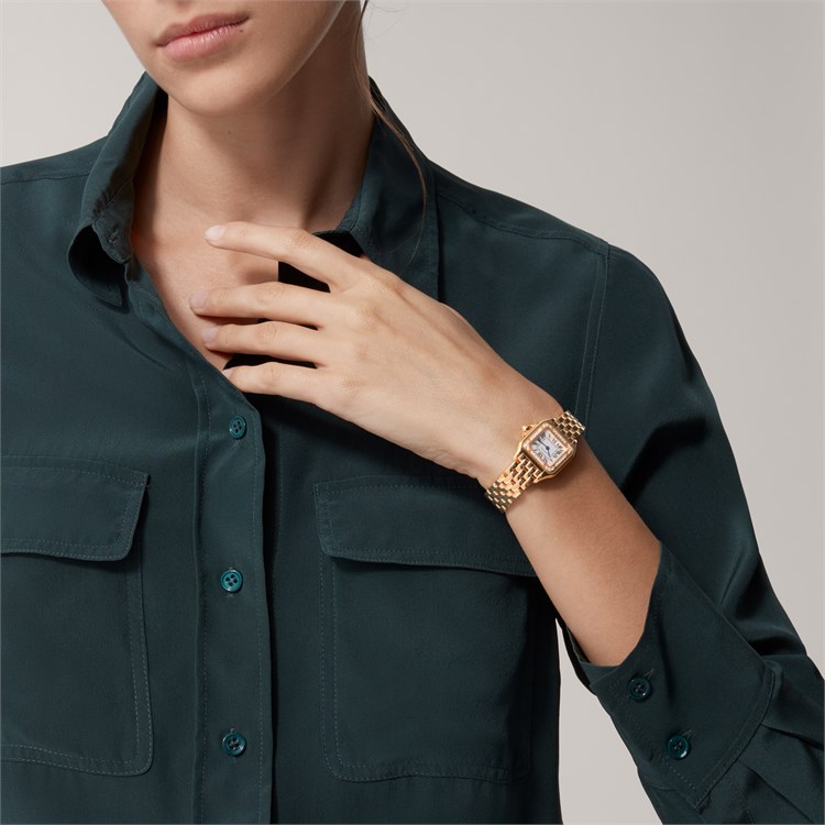 Cartier Panthère de Cartier Small, Silver Dial, Roman Numerals_10