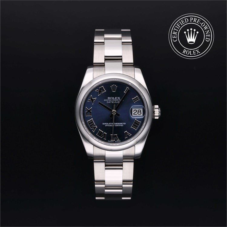 Datejust 31 with a bezel and bracelet