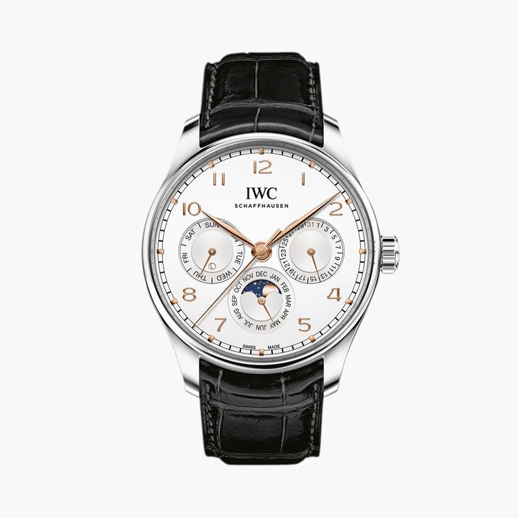 IWC Portugieser Perpetual Calendar 42 42.4mm, Silver Dial, Arabic Numerals_1