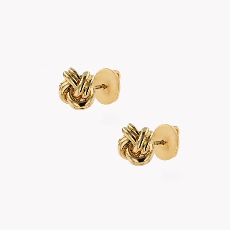 Small Knot Stud Earrings _2