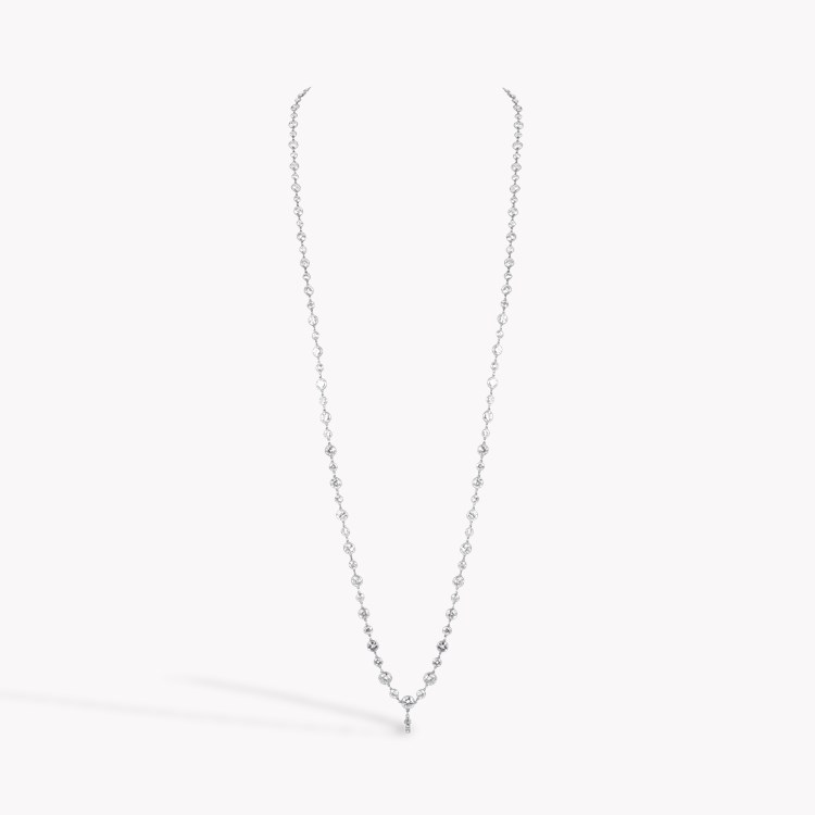 Edwardian Old European Cut 26.50ct Diamond Necklace Old European Cut, Spectacle set_1