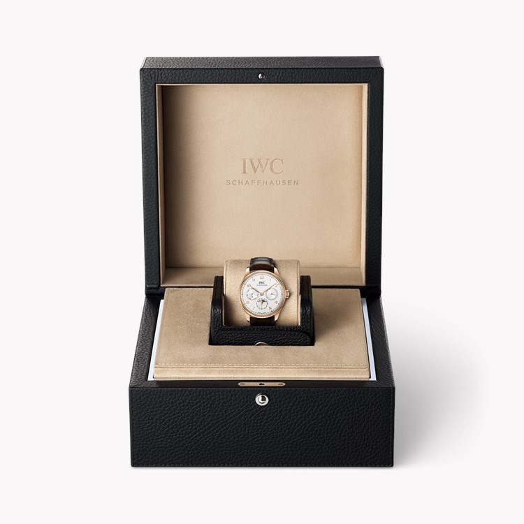 IWC Portugieser Perpetual Calendar 42 42.4mm, Silver Dial, Arabic Numerals_5
