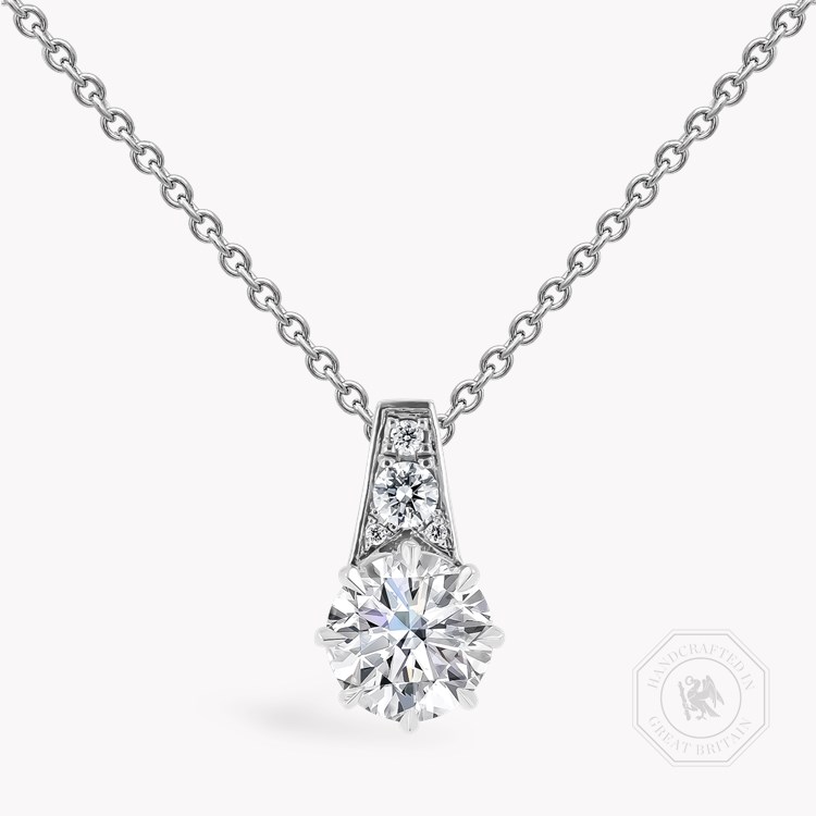 Antrobus 1.59ct Diamond Solitaire Pendant Brilliant cut, Claw set_1