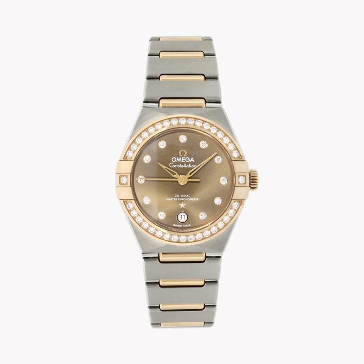 OMEGA Constellation   O13125292063001 29mm, Brown Dial, Diamond Numerals_1