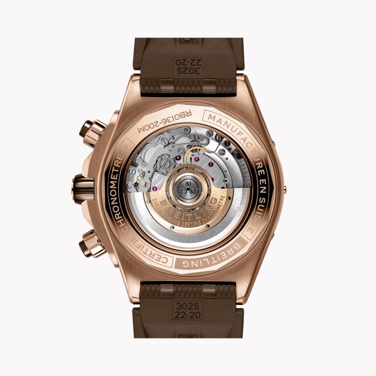 Breitling Super Chronomat B01 44 44mm, Brown Dial, Baton Numerals_2