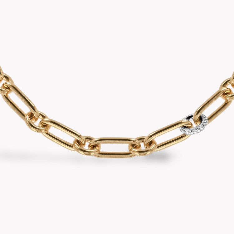 Havana 0.433ct Diamond Small Necklace Brilliant Cut, Pavé Set_2
