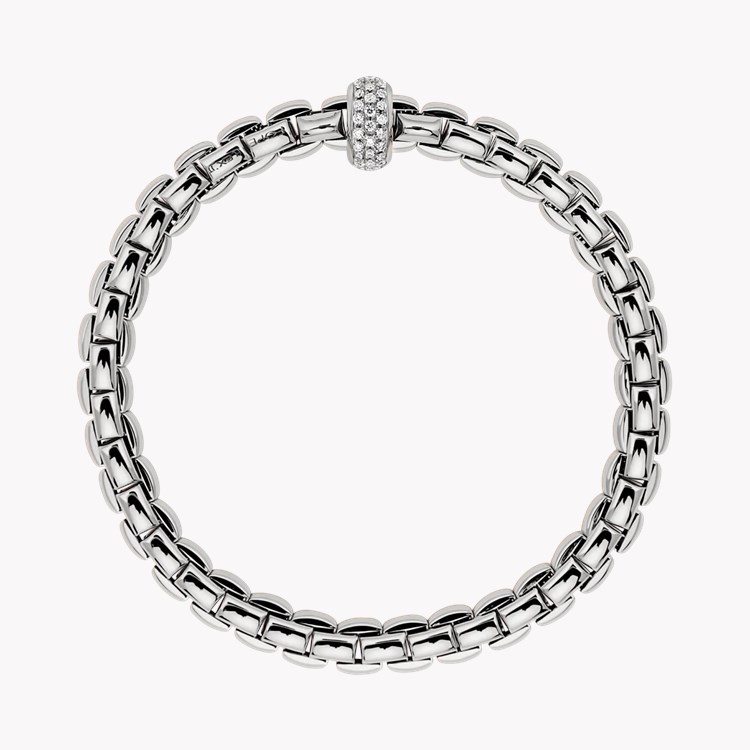 FOPE Eka Flex'It 0.40ct Diamond Bracelet Brilliant Cut, Pave Set_2