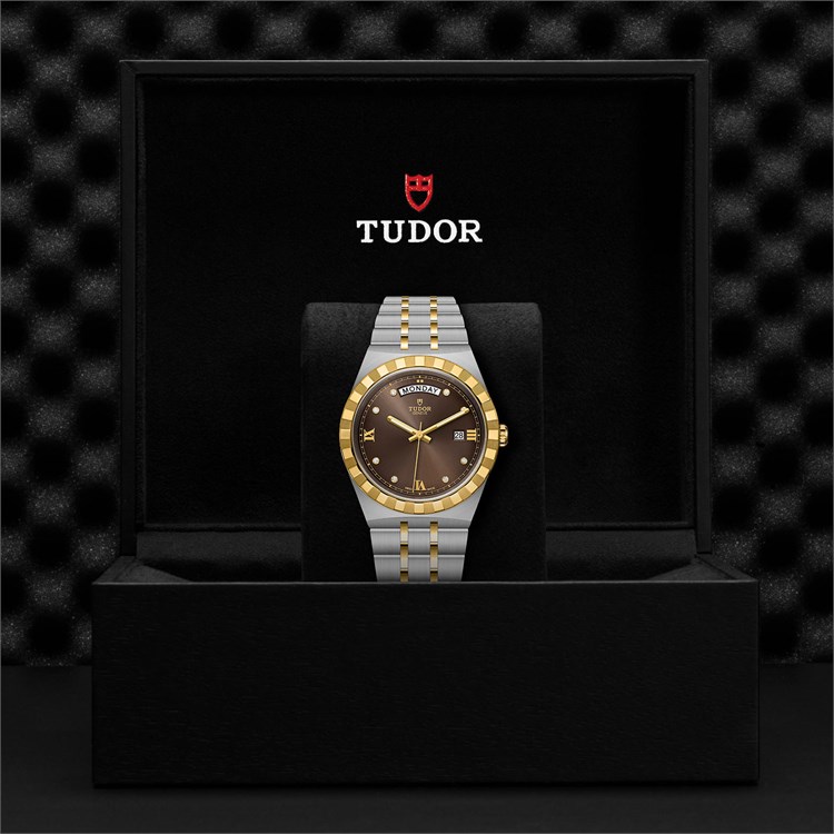 Tudor Royal 41mm, Brown Dial, Diamond Numerals_3
