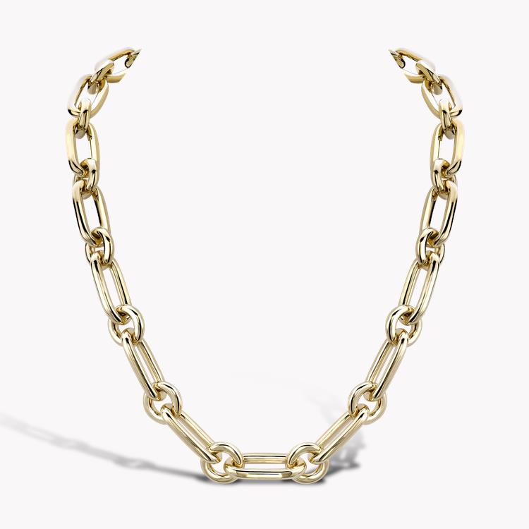 Havana Chain Necklace in Yellow Gold _2
