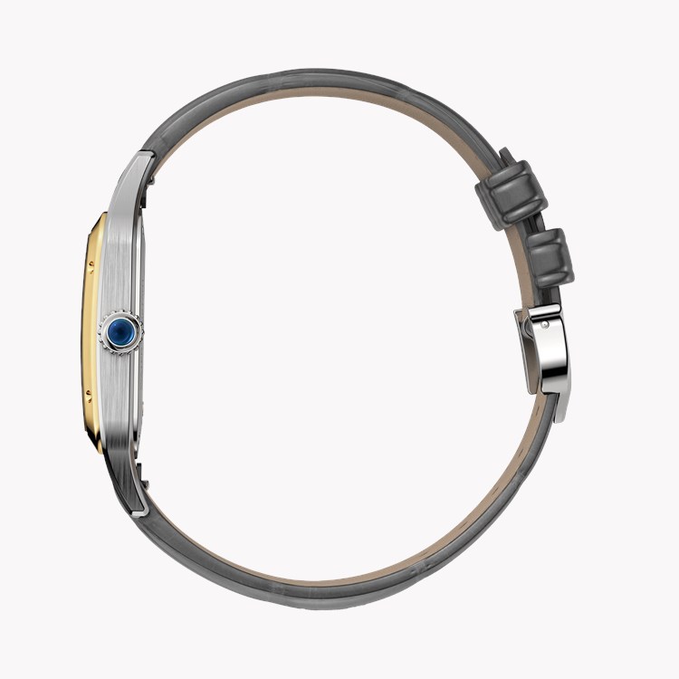 Cartier Santos-Dumont de Cartier Large, Grey Dial, Roman Numerals_3
