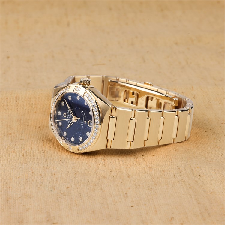 Pre-Owned OMEGA Constellation 29mm, Blue Dial, Diamond Numerals_2