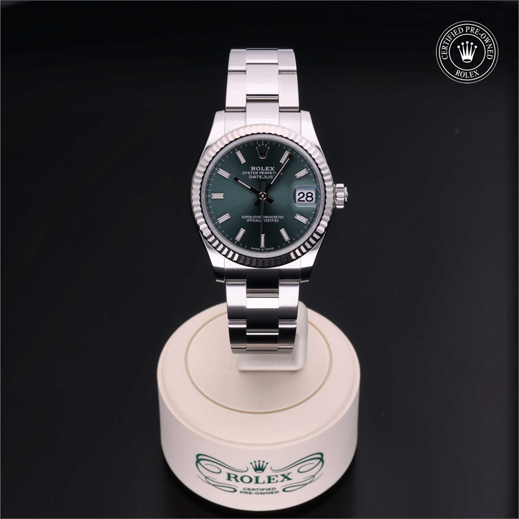 Rolex Datejust 31 2021, 31mm, Oystersteel and White Gold