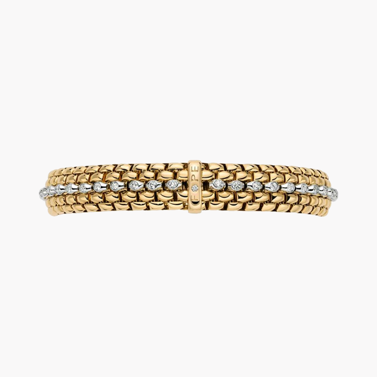FOPE Panorama Flex'It Expandable Bangle Brilliant Cut, Rubover Set_3