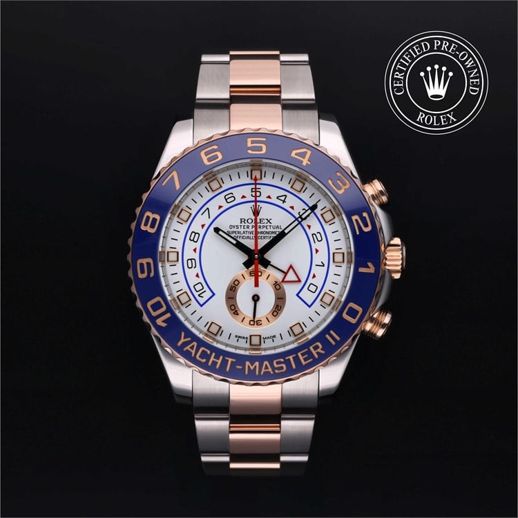 Yacht-Master II with a bezel and bracelet