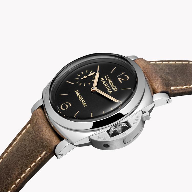 Luminor Marina - 47mm Black Dial, Arabic/Baton Numerals_3