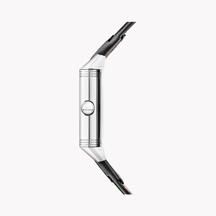 Jaeger-LeCoultre Reverso Tribute Duoface Small Seconds 28.3mm, Silver Dial, Baton Numerals_3