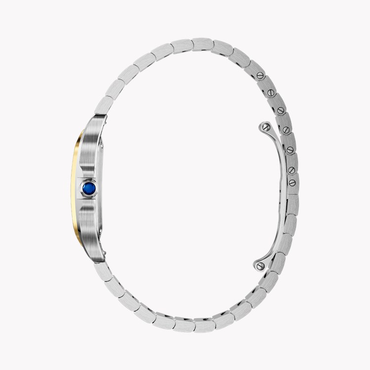 Cartier Santos de Cartier Small, Silver Dial, Roman Numerals_4